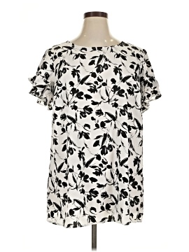Lane Bryant Short Sleeve Blouse