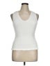 Ann Taylor LOFT White Tank Top Size XL - photo 1