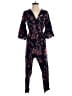 Maeve Paisley Black Jumpsuit Size 0 - photo 1