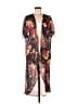 Torrid 100% Polyester Black Kimono Size Med Plus (00) - photo 1