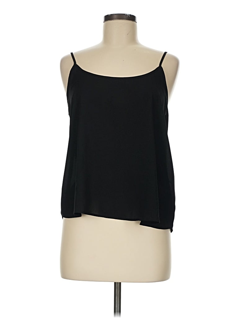 Pre-owned Forever 21 Tank Top Black Strapless Neckline Tops