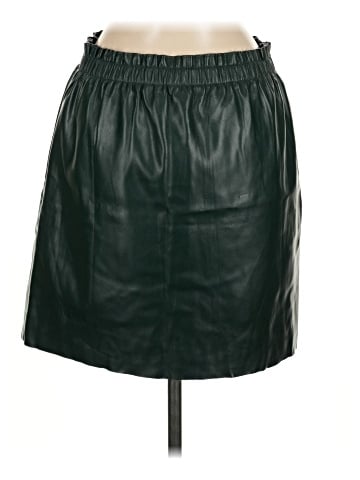 Ann Taylor LOFT Outlet Faux Leather Skirt (view 2)