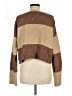 Double Zero Color Block Brown Pullover Sweater Size M - photo 2