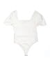 Nasty Gal Inc. White Bodysuit Size 6 - photo 1