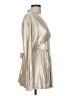 ECI Ivory Silver Long Sleeve Blouse Size L - photo 4