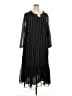 Talbots Polka Dots Black Casual Dress Size 22 - photo 1