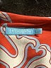 J. McLaughlin Graphic Orange Cocktail Dress Size M - photo 7