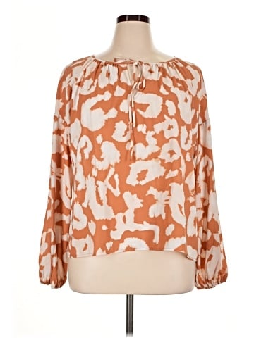 Elizabeth and James Long Sleeve Blouse (view 1)