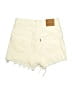 Levi's Ivory Denim Shorts Size 28 - photo 2