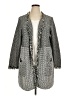 Chico's 100% Cotton Gray Black Cardigan Size XL (3) - photo 1