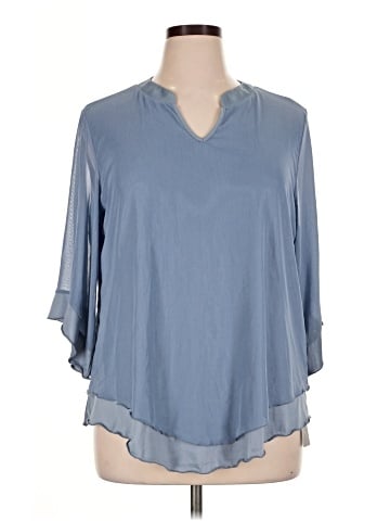 Micoson 3/4 Sleeve Blouse (view 1)