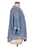 Micoson Blue 3/4 Sleeve Blouse Size XL - photo 4