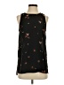 Who What Wear 100% Polyester Black Sleeveless Blouse Size S - photo 1