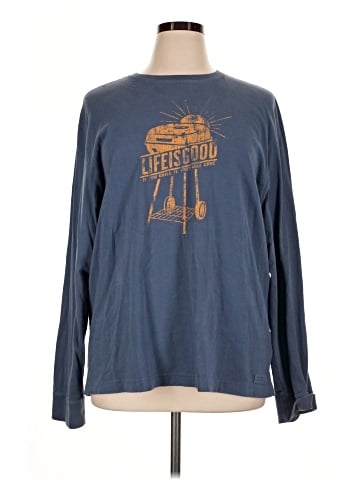 Life Is Good Long Sleeve T-Shirt (view 1)