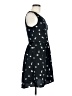 Bar III 100% Polyester Hearts Black Casual Dress Size M - photo 4