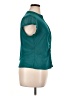 DR2 Teal Short Sleeve Blouse Size XL - photo 4