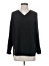 Adrianna Papell Black Long Sleeve Blouse Size S - photo 1