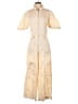 Zara 100% Cotton Ivory Jumpsuit Size XS - photo 1