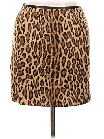 Kasper A.S.L. Faux Leather Skirt (view 1)
