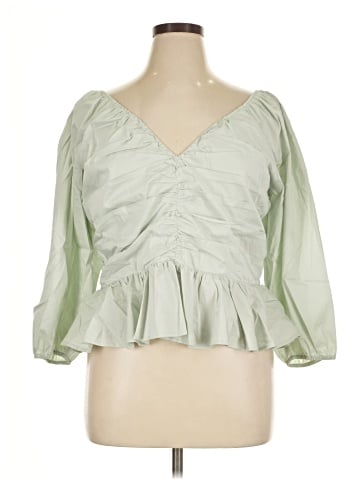 Express 3/4 Sleeve Blouse (view 1)