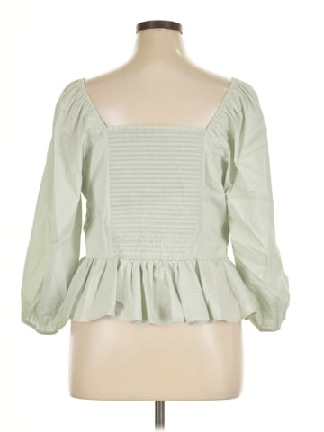 Express 3/4 Sleeve Blouse (view 2)