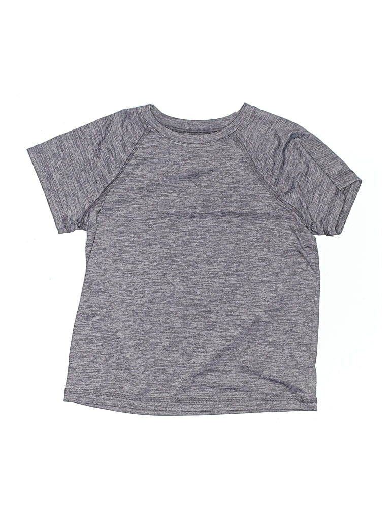 Pre-owned Primary Clothing Kids' Active T-shirt In Gray
