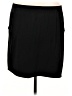Apostrophe Solid Black Casual Skirt Size XL - photo 1