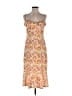 Hutch 100% Polyester Floral Orange Casual Dress Size S (petite) - photo 1