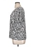 Nine West Animal Print Silver Short Sleeve T-Shirt Size XL - photo 5