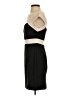 C. Luce Color Block Black Cocktail Dress Size S - photo 5