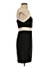 C. Luce Color Block Black Cocktail Dress Size S - photo 4