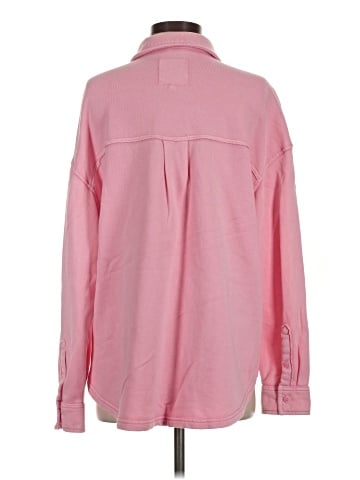 Aerie Long Sleeve Button-Down Shirt (view 2)