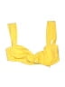 Away That Day Yellow Swimsuit Top Size S - photo 1