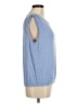 Max Studio Blue Sleeveless T-Shirt Size M - photo 4