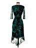 Connected Apparel Green Cocktail Dress Size 4 (petite) - photo 2