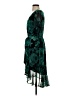 Connected Apparel Green Cocktail Dress Size 4 (petite) - photo 5