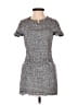 Assorted Brands Tweed Gray Casual Dress Size EU 38 / US 8 - photo 1