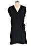 Ann Taylor LOFT 100% Rayon Solid Black Romper Size 8 - photo 1