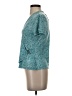 MICHAEL Michael Kors Teal Short Sleeve Blouse Size M (petite) - photo 5
