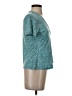 MICHAEL Michael Kors Teal Short Sleeve Blouse Size M (petite) - photo 4