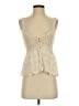 Zara Ivory Sleeveless Blouse Size S - photo 1