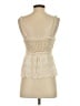 Zara Ivory Sleeveless Blouse Size S - photo 2