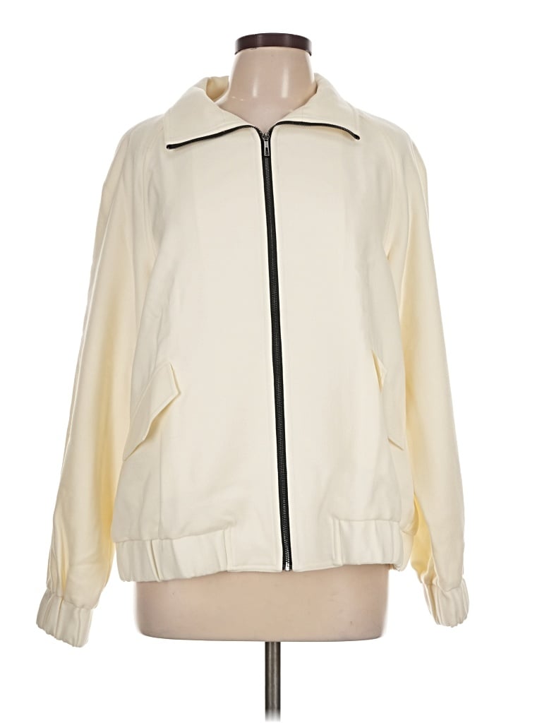 Lilysilk Track Jacket In Neutral