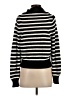 J.Crew 100% Cotton Stripes Black Pullover Sweater Size XS - photo 2