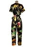 Zara Tropical Black Jumpsuit Size XS - photo 2
