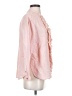 Pilcro Pink Long Sleeve Blouse Size S - photo 4