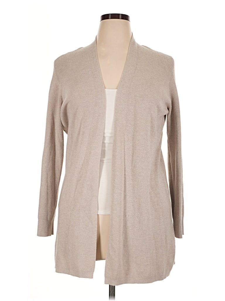 Pre-owned Cyrus Cardigan Sweater In Tan
