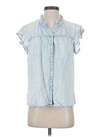 Rails Sleeveless Button-Down Shirt (view 1)