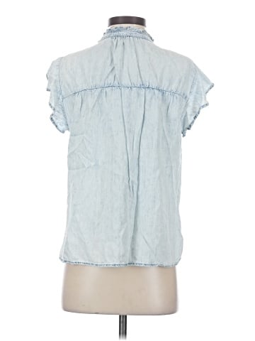 Rails Sleeveless Button-Down Shirt (view 2)