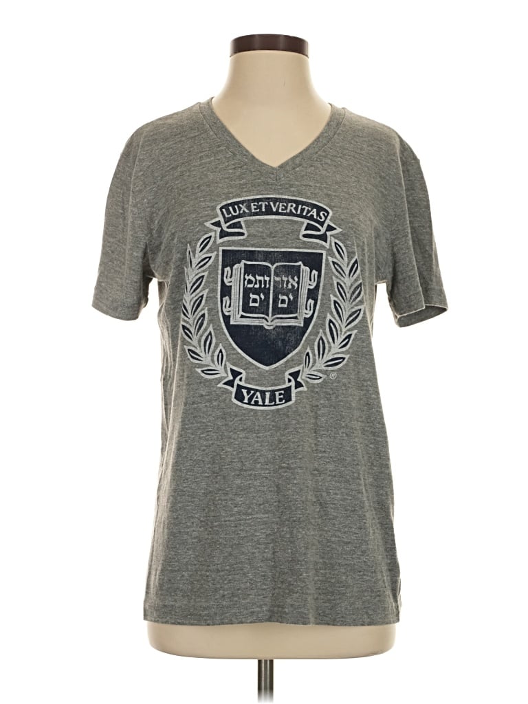 Pre-owned Chaser Short Sleeve T-shirt In Gray